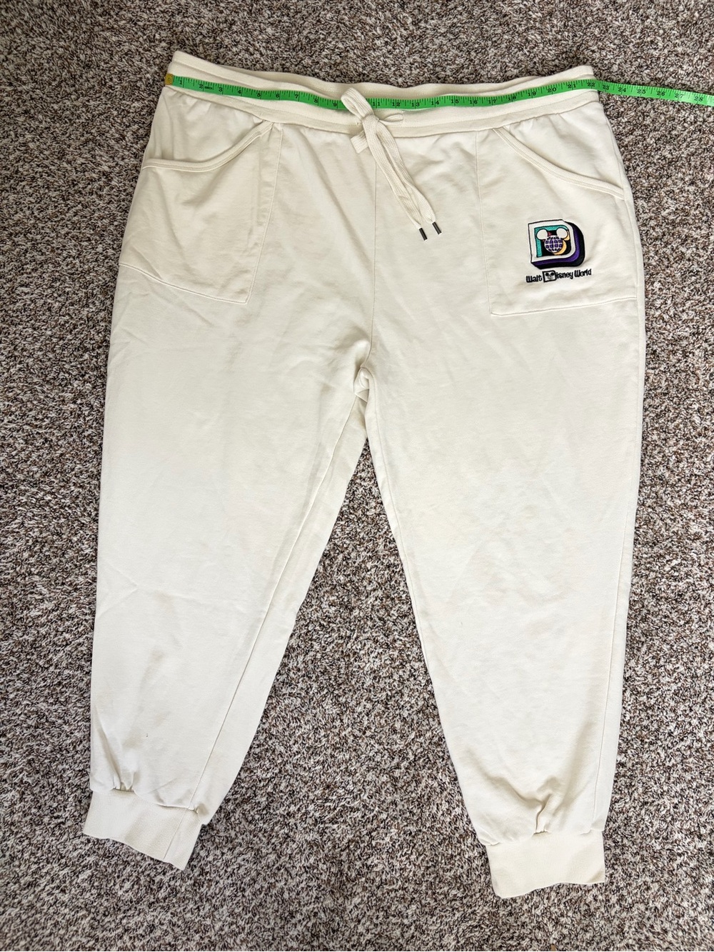 Collectible Disney World Drawstring Jogger Pants - 2X